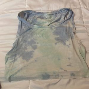 American Eagle diy crop top tank